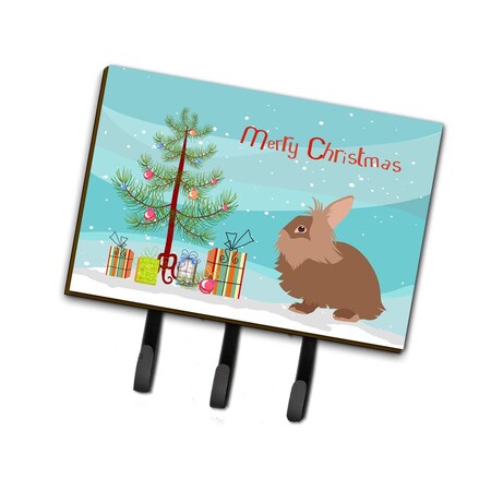 Carolines Treasures Lionhead Rabbit Christmas Leash or Key Holder BB9327TH68
